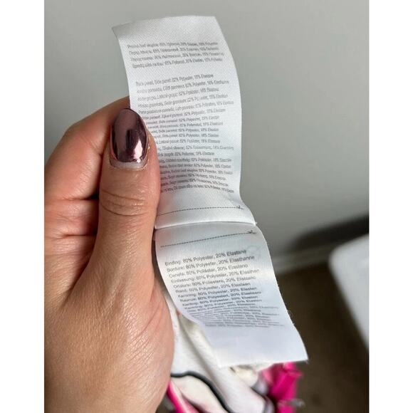 Pearl Izumi Pink White Black Triathlon Cycling Tank Top Sleeveless Size Large Wm - Picture 7 of 7